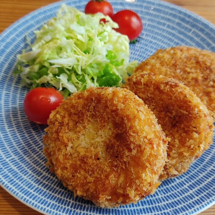 お手軽！ツナ缶で美味しい☆簡単ポテトコロッケ